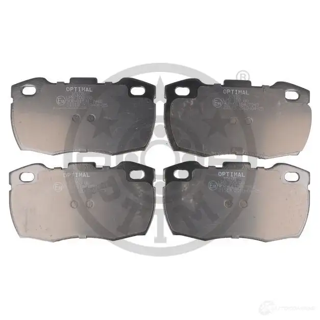Тормозные колодки дисковые, комплект OPTIMAL BP-10105 HCAWVD 1424546500 21 519 изображение 0