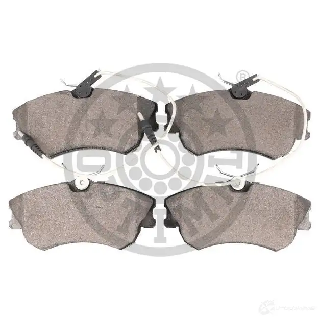 Тормозные колодки дисковые, комплект OPTIMAL BP-10181 21889 1424546525 218 88 изображение 1