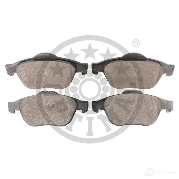Тормозные колодки дисковые, комплект OPTIMAL KBF3RLR 23 245 BP-12504 1424925370 изображение 1
