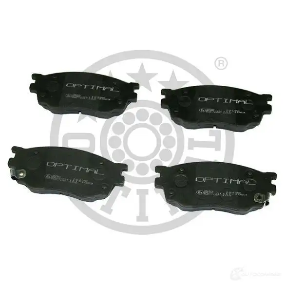 Тормозные колодки дисковые, комплект OPTIMAL 1424546720 24248 BP-12136 24 246 изображение 0