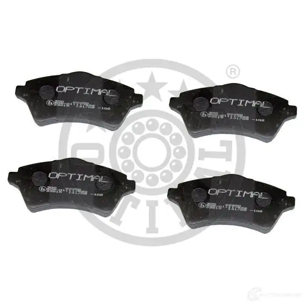 Тормозные колодки дисковые, комплект OPTIMAL 1273343 82200 F7A9SFE 23 615 - Изображение 1