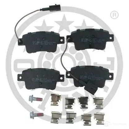 Тормозные колодки дисковые, комплект OPTIMAL 7VTXP 1424925407 BP-12542 24 349 - Изображение 1