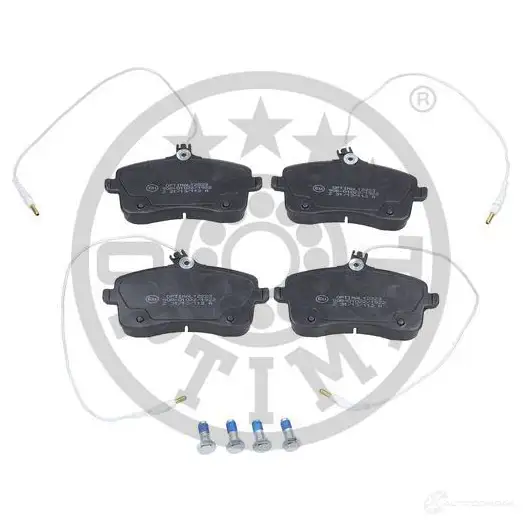 Тормозные колодки дисковые, комплект OPTIMAL 1424546786 BP-12223 24175 24 134 - Изображение 1