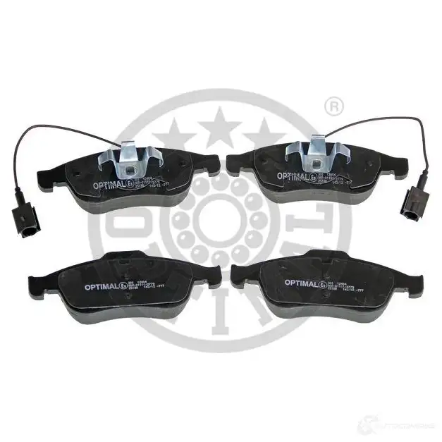 Тормозные колодки дисковые, комплект OPTIMAL 1272095 4031185329804 L3G5 D 12404 - Изображение 1