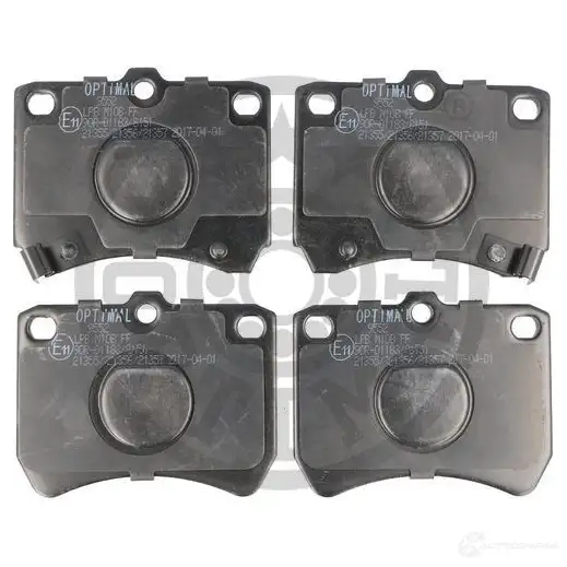 Тормозные колодки дисковые, комплект OPTIMAL 2135 5 BP-09552 1424546276 21356 - Изображение 1
