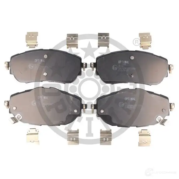 Тормозные колодки дисковые, комплект OPTIMAL 1424925544 29I5D 2 5698 BP-12681 - Изображение 1