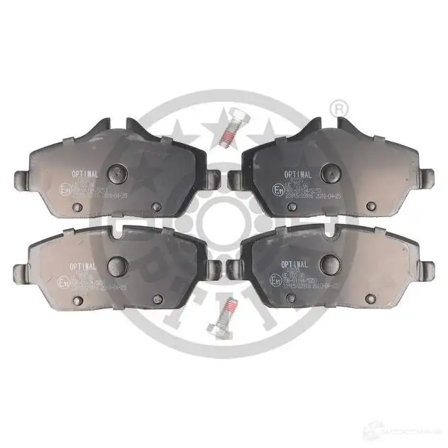 Тормозные колодки дисковые, комплект OPTIMAL 2391 5 1424546795 BP-12233 23916 - Изображение 1