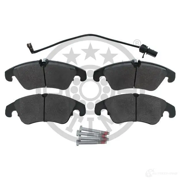 Тормозные колодки дисковые, комплект OPTIMAL 1437663663 BP-12749 A5L 1N изображение 1