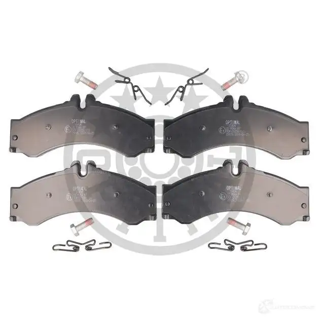 Тормозные колодки дисковые, комплект OPTIMAL 1424546615 2 9076 BMWXV5 BP-10404 - Изображение 1