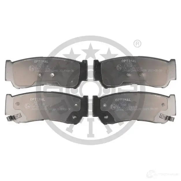 Тормозные колодки дисковые, комплект OPTIMAL 2 4488 BP-12451 YRL6FKG 1424925317 - Изображение 1