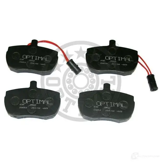 Тормозные колодки дисковые, комплект OPTIMAL 9802 4031185145152 1274515 DNCR M - Изображение 1