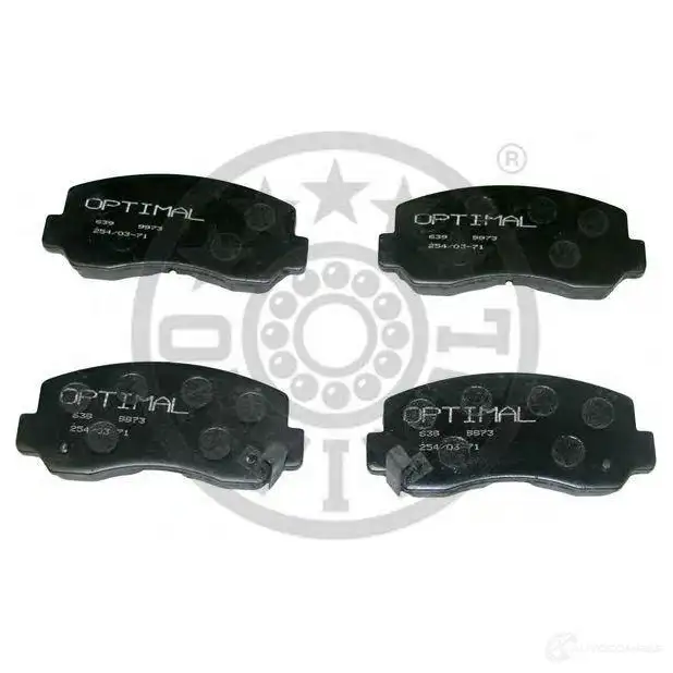 Тормозные колодки, комплект OPTIMAL 1274896 4031185136310 A5 JHG4 9973 - Изображение 1