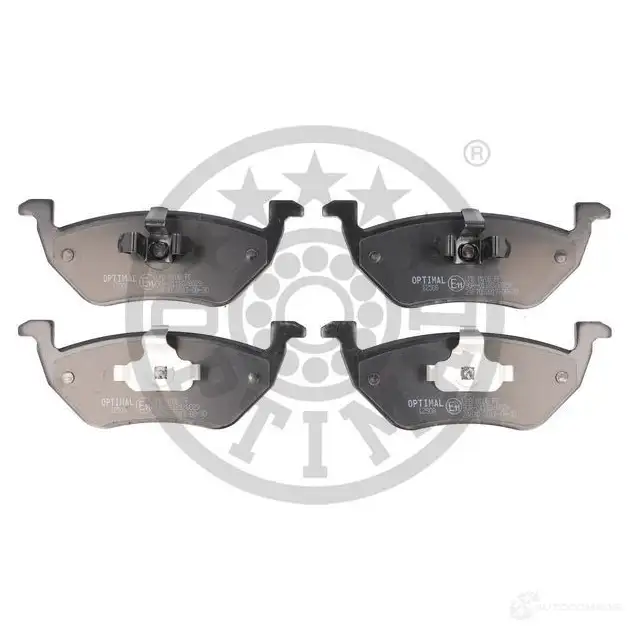Тормозные колодки дисковые, комплект OPTIMAL 1424925374 2RTT3 246 70 BP-12508 - Изображение 1