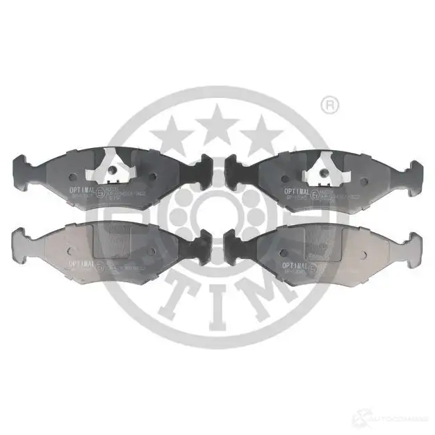 Тормозные колодки дисковые, комплект OPTIMAL 4058787124583 H 0C9V6 BP-12065 1424546663 - Изображение 1