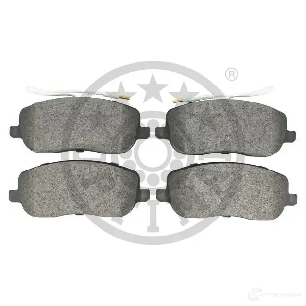 Тормозные колодки дисковые, комплект OPTIMAL 202 61 20267 BP-12262 1424925149 изображение 1