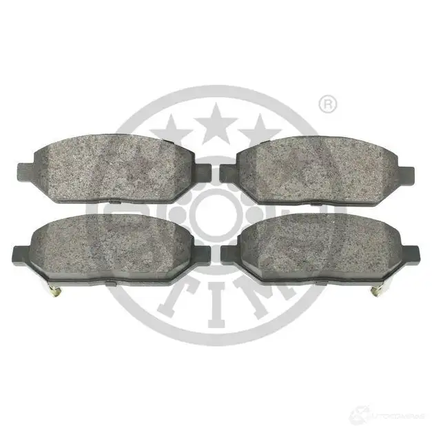 Тормозные колодки дисковые, комплект OPTIMAL 4 W2FOU8 BP-12747 1424925609 4058787146134 изображение 1