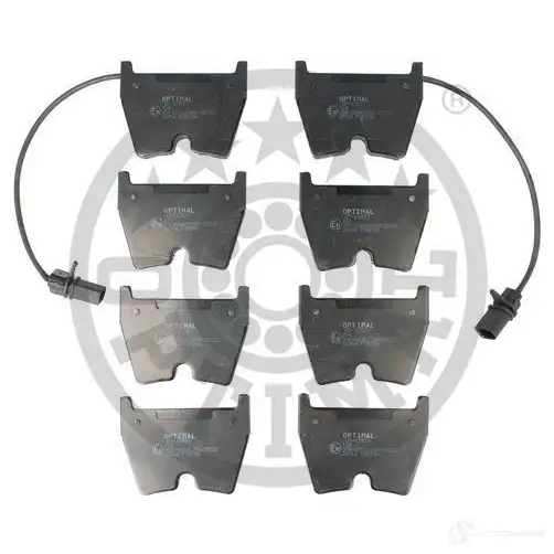 Тормозные колодки дисковые, комплект OPTIMAL 0EDNZ6 23 764 1424925382 BP-12517 - Изображение 1