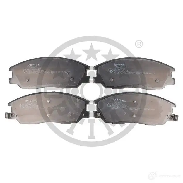 Тормозные колодки дисковые, комплект OPTIMAL BP-12410 OQ2WFU 2372 5 1424925277 - Изображение 1