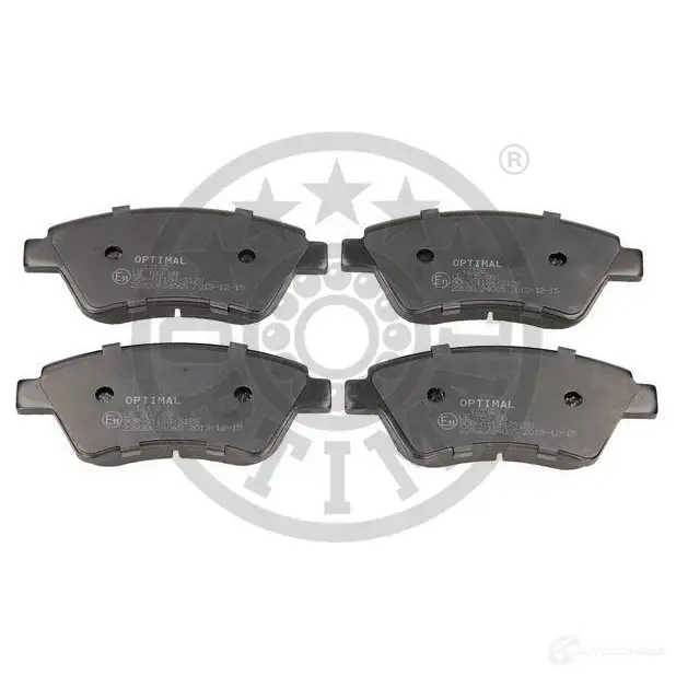 Тормозные колодки дисковые, комплект OPTIMAL TGTMNP4 2393 0 1271846 12132 - Изображение 1