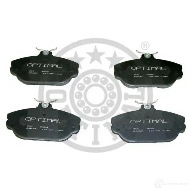 Тормозные колодки, комплект OPTIMAL 9889 GJL 9ZY 4031185139021 1274746