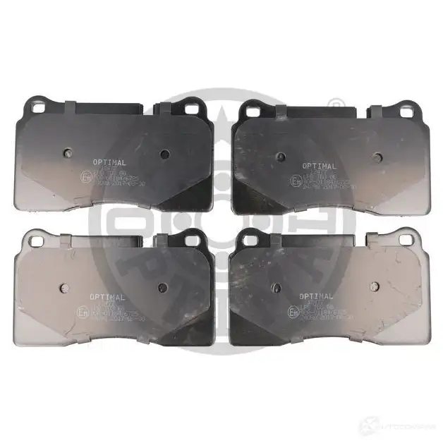 Тормозные колодки дисковые, комплект OPTIMAL 1424925343 2 4098 SKH0MC BP-12477 - Изображение 1