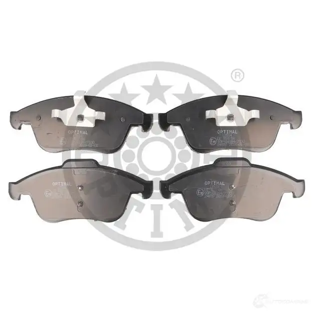 Тормозные колодки дисковые, комплект OPTIMAL 1424925399 BP-12534 4058787128703 40XP CS - Изображение 1