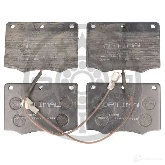 Тормозные колодки дисковые, комплект OPTIMAL 1271753 4031185011952 12040 W C9EG - Изображение 1