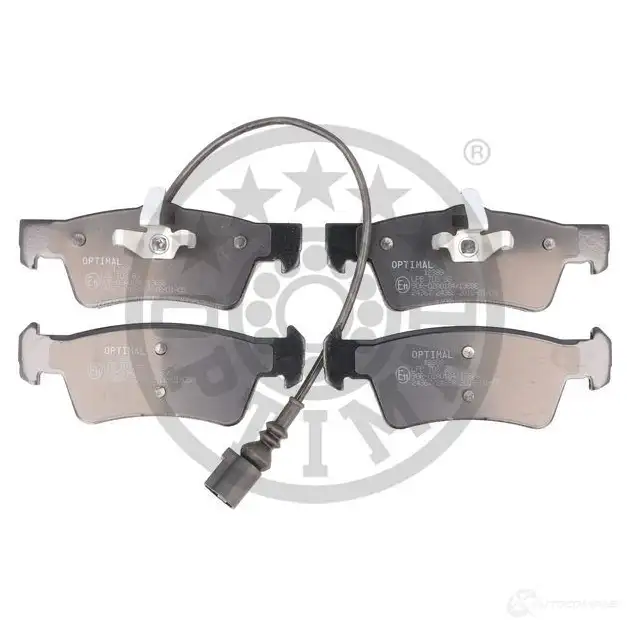 Тормозные колодки дисковые, комплект OPTIMAL GU1X 67Z 12389 1272080 4031185329651 - Изображение 1
