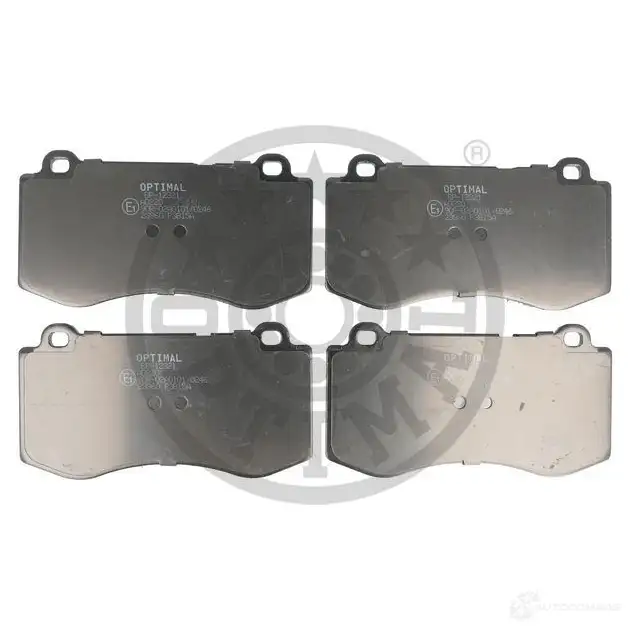 Тормозные колодки дисковые, комплект OPTIMAL BP-12321 1424925191 2396 0 UYLB333 - Изображение 1