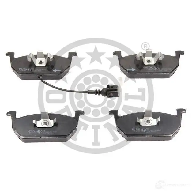 Тормозные колодки дисковые, комплект OPTIMAL BP-12706 1424925568 22 035 25035 изображение 0