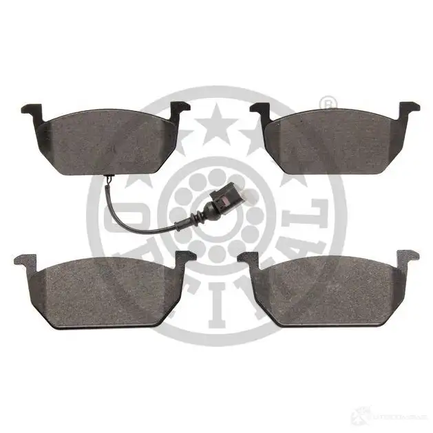 Тормозные колодки дисковые, комплект OPTIMAL BP-12706 1424925568 22 035 25035 изображение 1