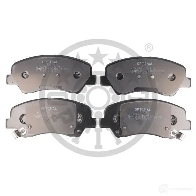 Тормозные колодки дисковые, комплект OPTIMAL BP-12672 1424925535 2534 8 ORQ7NV - Изображение 1