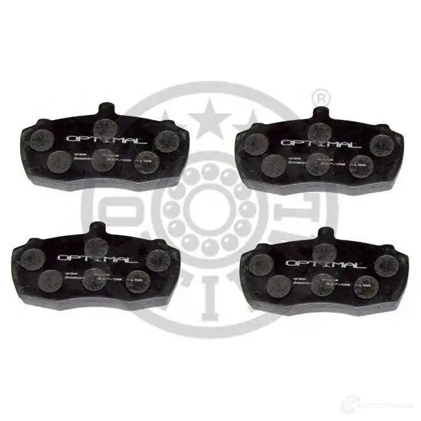 Тормозные колодки, комплект OPTIMAL 1273810 CR4 2W 9324 4031185144186 - Изображение 1