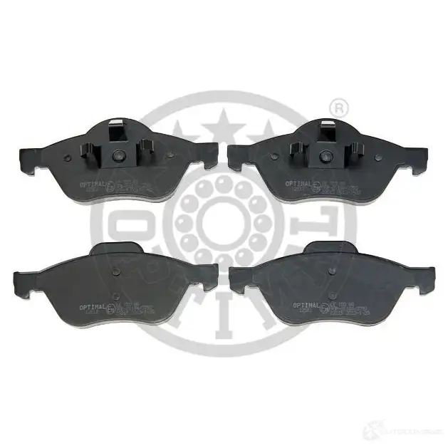 Тормозные колодки дисковые, комплект OPTIMAL 12512 1272203 4031185371216 W34T B4 - Изображение 1