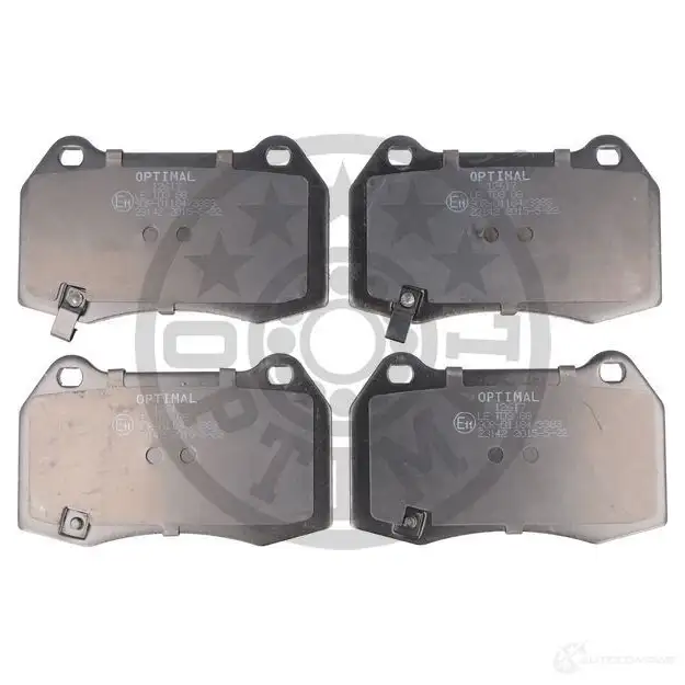 Тормозные колодки дисковые, комплект OPTIMAL 5RKZN BP-12519 231 42 1424925384 - Изображение 1