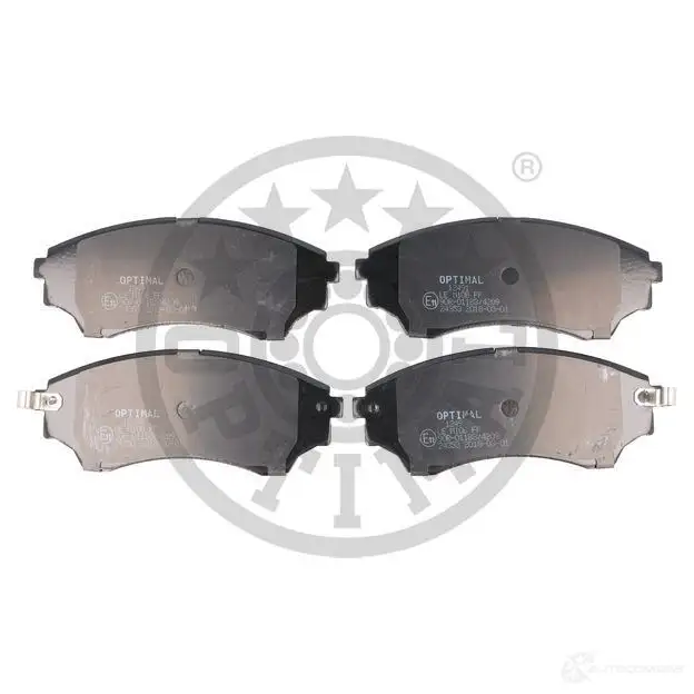 Тормозные колодки дисковые, комплект OPTIMAL CTJGOOG BP-12491 24 353 1424925357 - Изображение 1