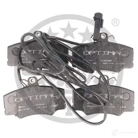 Тормозные колодки дисковые, комплект OPTIMAL 1271769 EKCW KN 12056 4031185012119 - Изображение 1