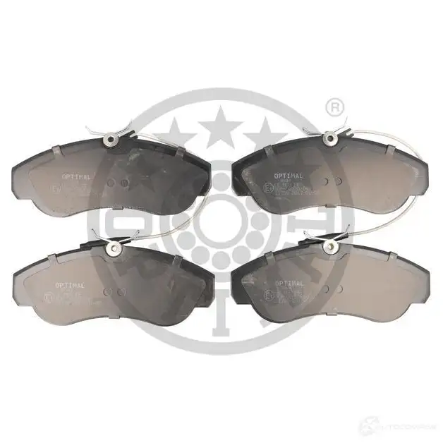 Тормозные колодки дисковые, комплект OPTIMAL 21800 BP-09944 2 1799 1424546445 изображение 0