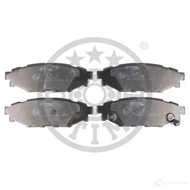Тормозные колодки дисковые, комплект OPTIMAL 4058787128994 BP-12563 1424925428 WSR STX - Изображение 1