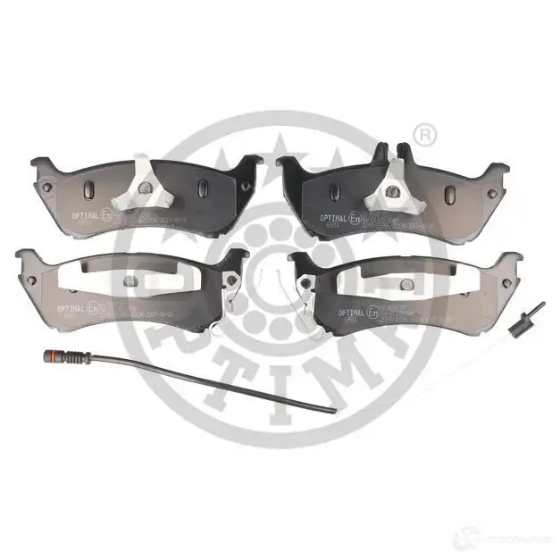 Тормозные колодки дисковые, комплект OPTIMAL 23189 BP-69811 1424925619 231 8 - Изображение 1