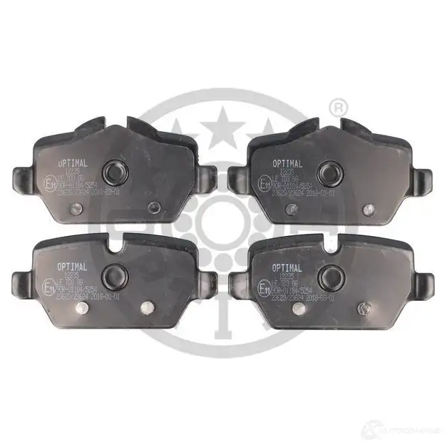 Тормозные колодки дисковые, комплект OPTIMAL BP-12235 MZKG6I 2362 4 1424546797 - Изображение 1