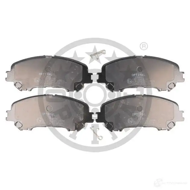 Тормозные колодки дисковые, комплект OPTIMAL 12644 1272333 2206 5 JRMR4W - Изображение 1