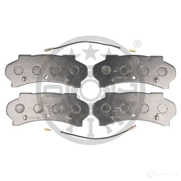 Тормозные колодки дисковые, комплект OPTIMAL 1273998 KCXE66V 2036 6 9477 - Изображение 1
