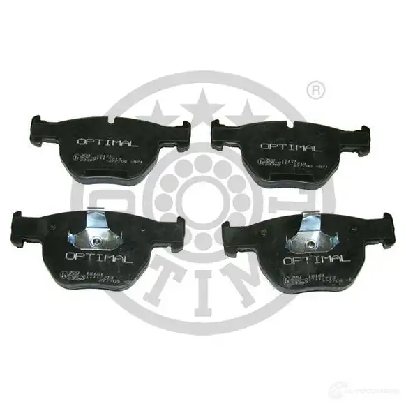 Тормозные колодки дисковые, комплект OPTIMAL BP-12161 23398 23 397 1424546739 изображение 0