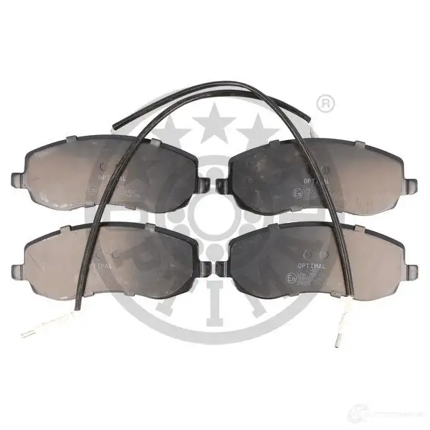 Тормозные колодки дисковые, комплект OPTIMAL BP-12467 1424925333 00ZAE6 2483 9 изображение 0
