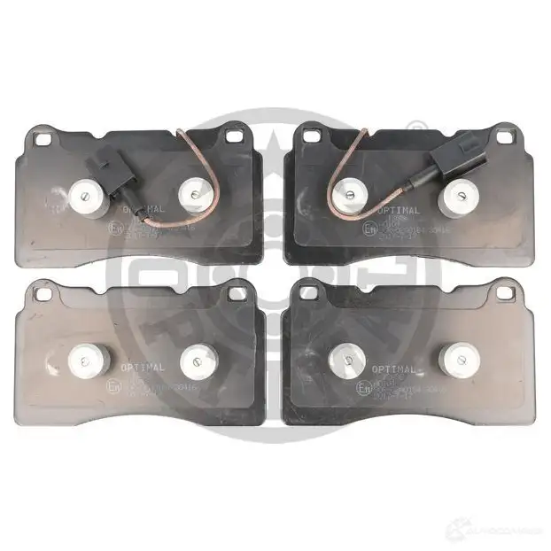 Тормозные колодки дисковые, комплект OPTIMAL BP-12686 1424925549 23 092 61NNS2D - Изображение 1