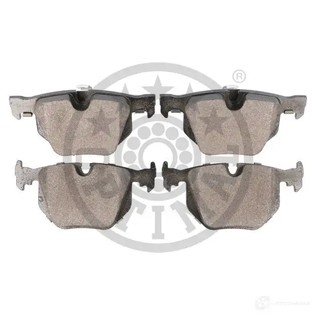 Тормозные колодки дисковые, комплект OPTIMAL 1424925139 23447 2 1282 BP-12252 изображение 1