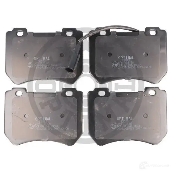 Тормозные колодки дисковые, комплект OPTIMAL 3P7CWTJ 1424925438 BP-12573 24 852 - Изображение 1