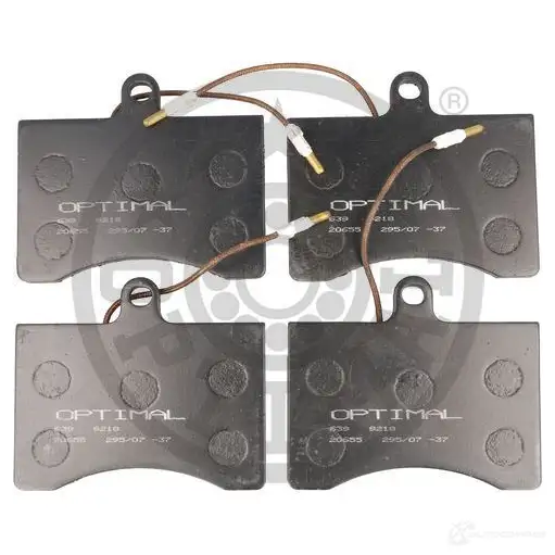 Тормозные колодки дисковые, комплект OPTIMAL 9218 4031185145824 1273687 GUX3 TOD - Изображение 1