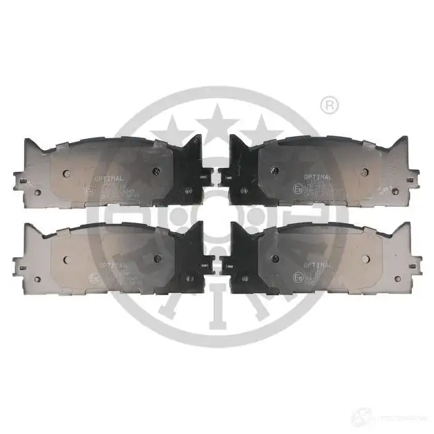 Тормозные колодки дисковые, комплект OPTIMAL VM46U AO 4031185241779 12314 1272006 изображение 0